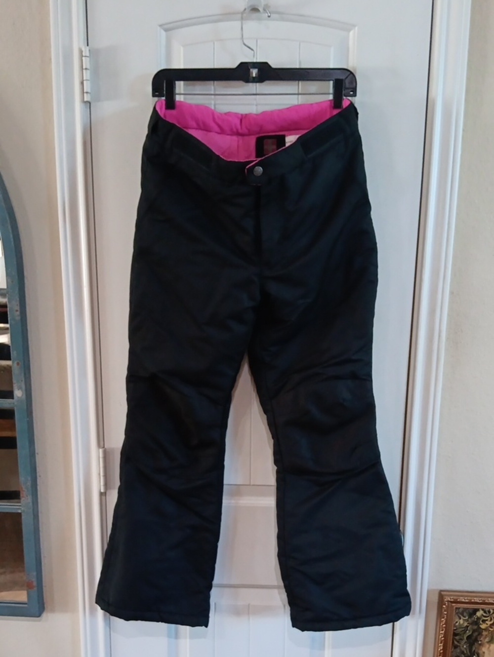 SwissTech Black Snow Pants Youth XL 14-16 Fits Adult Women M L